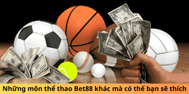 Những môn thể thao Bet88 khác mà có thể bạn sẽ thích